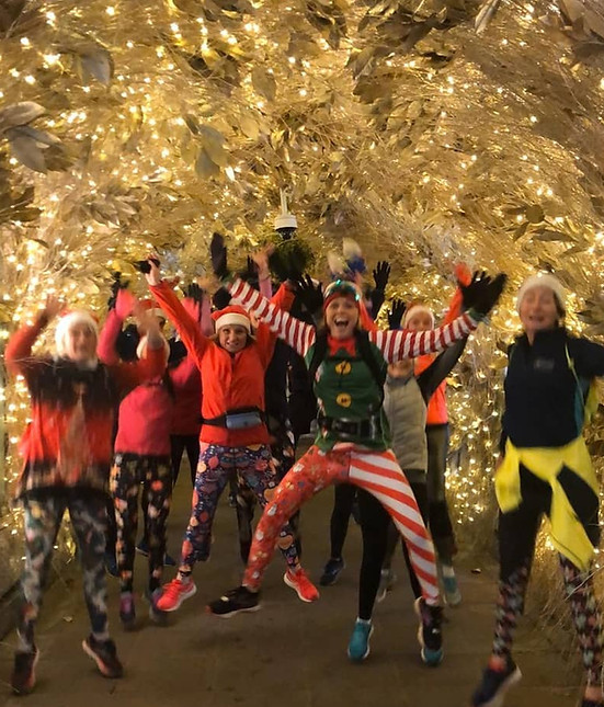 Christmas Lights Running Tour Secret London Runs
